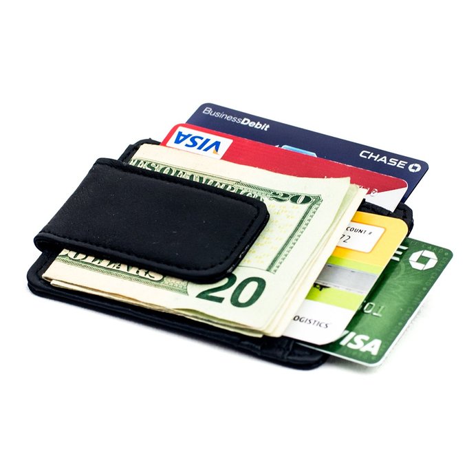 Goson Leather Money Clip Wallet - Best Slim Wallet